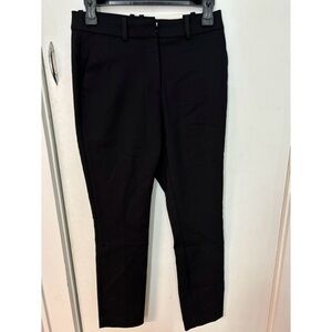 NWT H&M Women Black Ankle Slacks